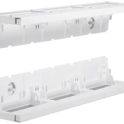 Kit parte superiore/base Hager univers 3 file quadro AP IP30 CP I 750×160mm 2 pz 