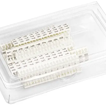 Placchette di marcaggio Hager 1…100, 25 striscia 