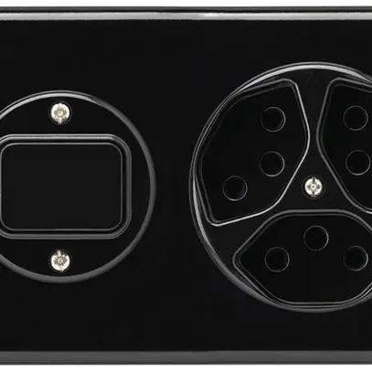Combinaison ENC I-I 3/1L+3×type 13 basico noir horizontale 