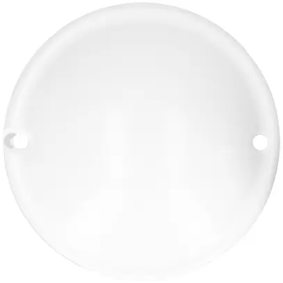 Rosone da soffitto th Ø90mm bianco con buco di fissaggio 