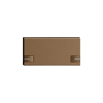 Tasto 1/2 KNX/elettronic.c.LED EDIZIOdue 2×comando simplice coffee 