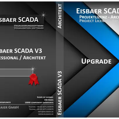 Licence pour upgrade EisBär SCADA 3, "Professional" → "Architekt" 