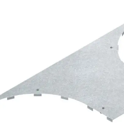 Deckel Niedax für AP-T-Stück für WSL/WRL B=512.5mm feuerverzinkt 
