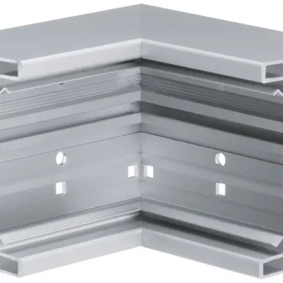 Angolo interno Hager BRA 65100 alu 