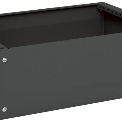 Socle Hager univers 200×550×400mm pour armoire FR noir RAL 9005 