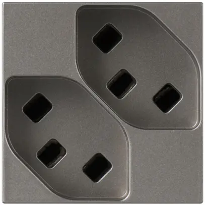 Presa INS ATO 2×T23 magnesio 2moduli 