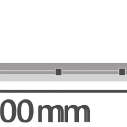 Lampada per locali umidi LED LEDVANCE DP EL 18W 2400lm 840 IP65 EM3h 1.2m grigio 