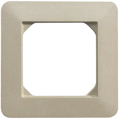Cadre de recouvrement ENC kallysto.trend 1×1 savanna 94×94mm 