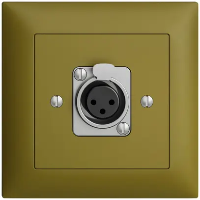UP-Montageset EDIZIOdue XLR 3L P olive 