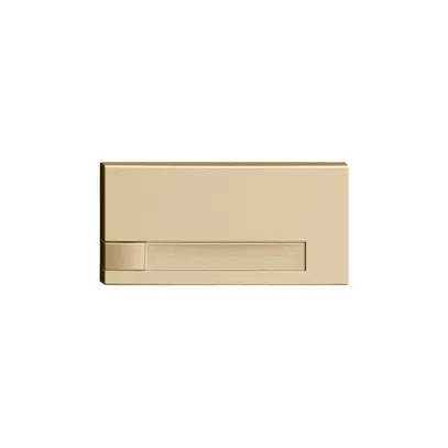 Touche 1/2 KNX/électron.s.LED+ pap.EDIZIOdue commande 1×sand 