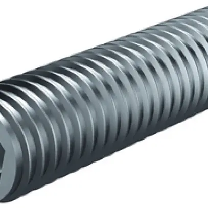 Tige filetée Flury AV 19 pour support conducteur acier inoxydable A2,M8×30mm 