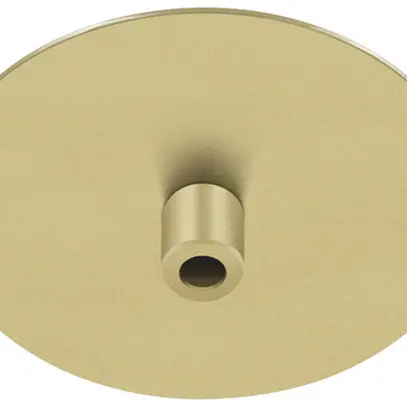 Rosace de plafond INC SLV FITU 3 pôles Ø85mm or 