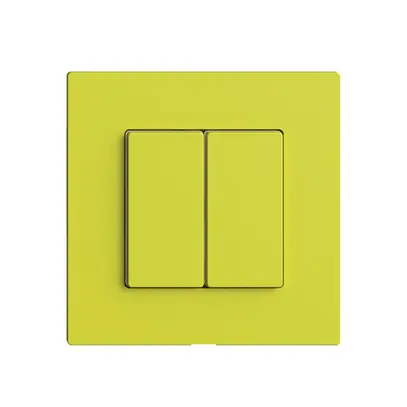 Comando per interruttore 2K/2T Edue Wiser lemon 