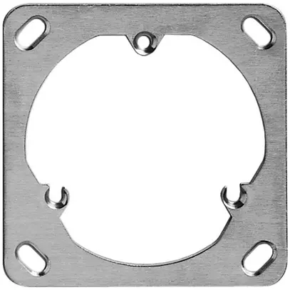 Befestigungsplatte Gr.I 70×70 ABB für Steckdose 3×T12/3×T13 