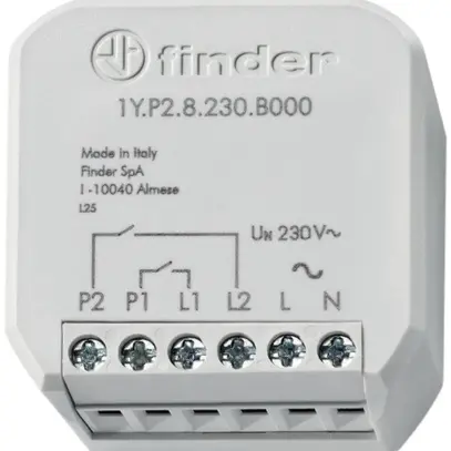 Émetteur radio INC YESLY, interface poussoir 2-canal, 230VAC 
