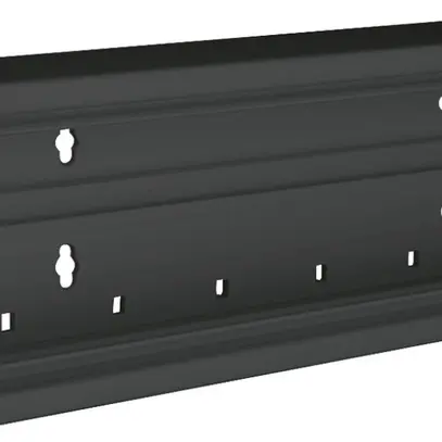 Canale parapetto Hager BR 65×100mm coperchio 80mm nero 