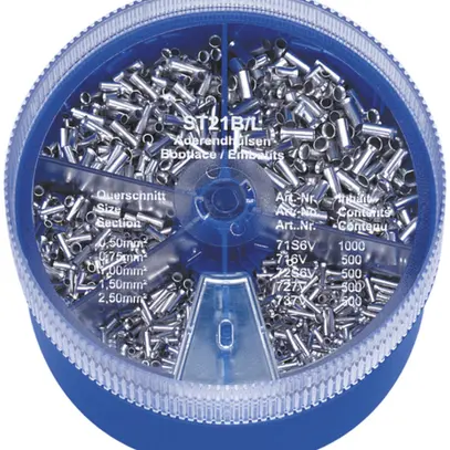 Capocorda Ferratec DIN 46228 1mm²/6mm Cu-Sn 