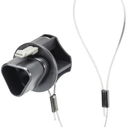 Pezzo di chiusura Wieland RST, per prese mobili RST20i3/2, nero 