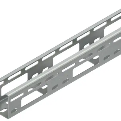 Canal de distribution Niedax en forme de C 50×50×3000mm t=1.5mm acier zingué feu 
