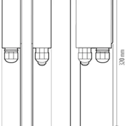 Alimentazione LED ESYLUX ALVA BL 940/170 ASSEMBLY GROUP DRIVER DALI 