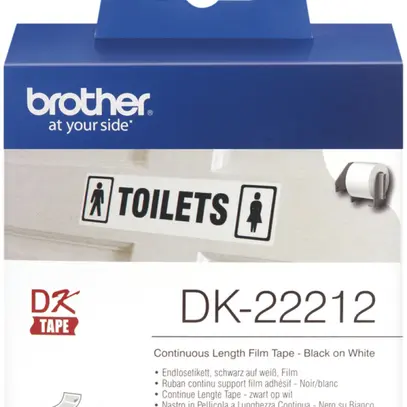 Etichetta continua 62mm×15m bianco 