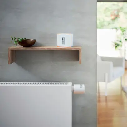 Termostato per valvola Legrand Netatmo PRO Smart WLAN M30/M28 a batteria 