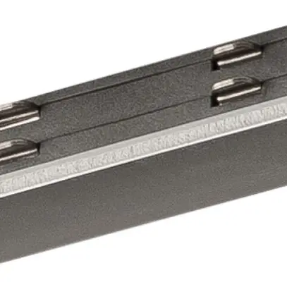 Raccord longitudinal SLV pour rail conducteur D-TRACK, gris argenté 