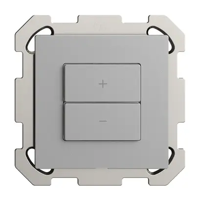 Stazione secondaria INC 1K/2T per dimmer Edue Wiser silver 