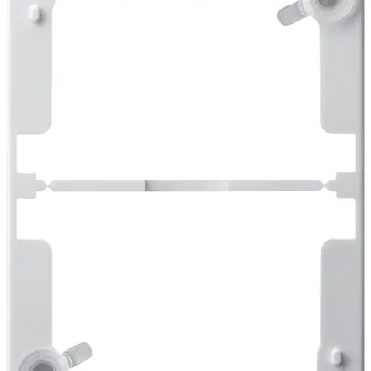 Quadro AP basico 2×1/30mm bianco 