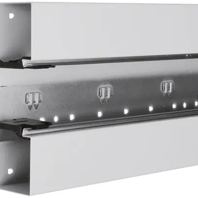 Brüstungskanal tehalit BRS 210×65×2000mm Oberteil 80 Stahl hellgrau 