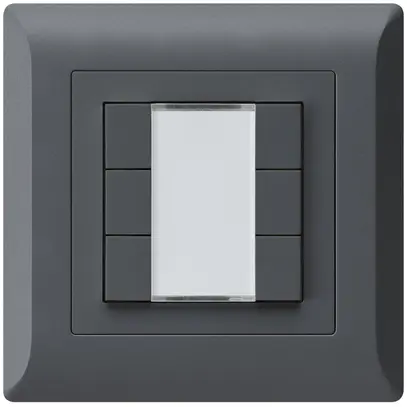 Poussoir ENC kallysto.line KNX 6×s/e-link anthracite 