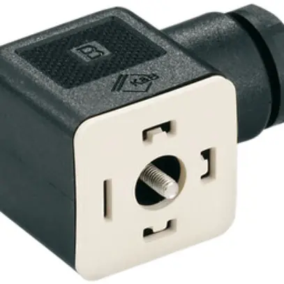 Connecteur d'électrovanne Weidmüller SAIB-VSA-3P/230/11-H/OB prise coudée 