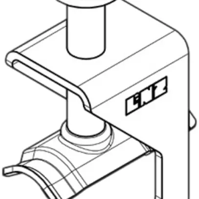 Etrier de câble Lanz 15…20mm ZMA 