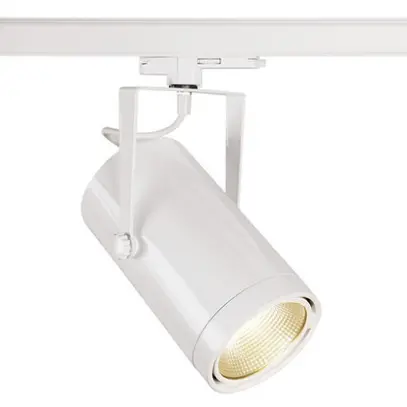 Luminaire LED SLV EURO SPOT TRACK DALI 42W 2900lm 3000K 15° adapt. 3-ph. blanc 