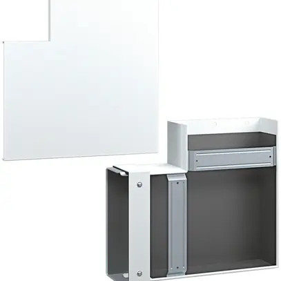Angolo piatto tehalit FWK-Plus 100×250mm bianco traffico 