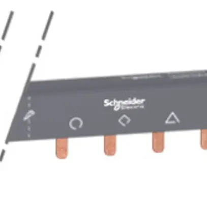 Barra collettrice Schneider Electric CA+1P 57 moduli 100A 