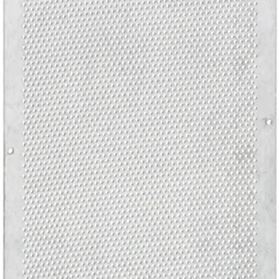 Montageplatte Hager univers N 410×498mm Lochung rostfreier Stahl 