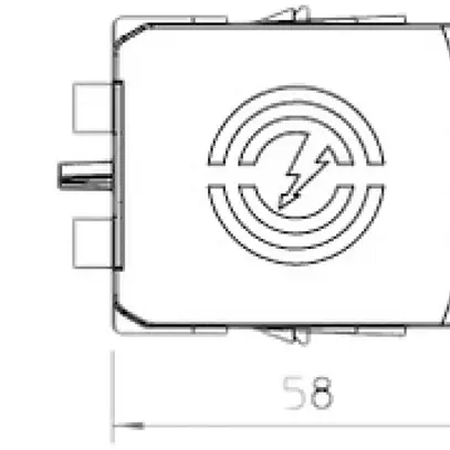 Cartuccia di ricambio Bettermann V50 per scari.d.sovrat.tipo 1+2.280V 
