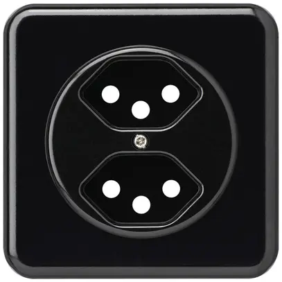 Kit frontale INC basico 2×tipo 13 nero 86×86mm 