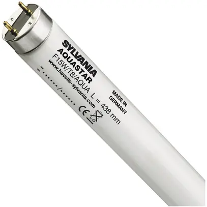 Lampe fluorescente F T8 G13 15W AquaStar 10000K 