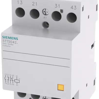 Contattore di potenza Siemens SENTRON INSTA 5TT5 230VAC, 2Ch/2R 40A 