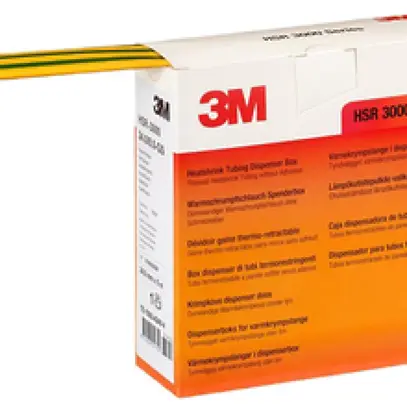 Schrumpfschlauch 3M HSR/3/1 grün/gelb 10m 