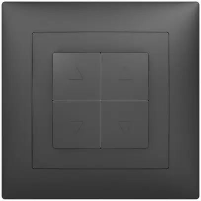 UP-Montageset Sidus zu Storenschalter/-taster 2-Kanal, B, anthrazit 