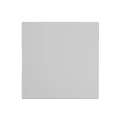 Obturateur EDIZIOdue gris clair, sans vis centrale 