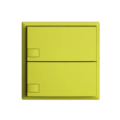 Pulsante KNX RGB EDUE, 250mW, s.LED, 2×pulsante, com.1×tasto, lem 
