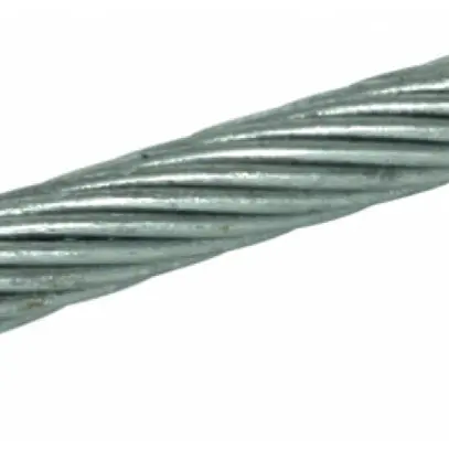 Fune acciaio flessible Elvatec/DEHN 11.5mm (19×2.3mm) anello 20m zinc galv. 