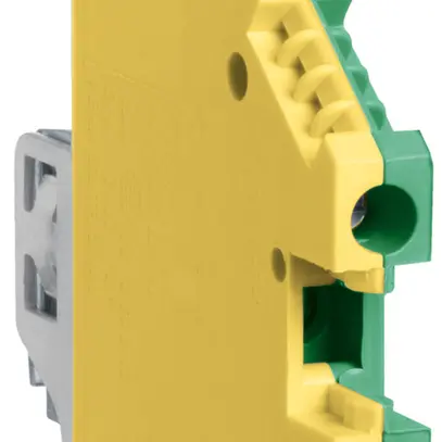 Morsetto di passaggio Hager 4mm², PE, a vite 