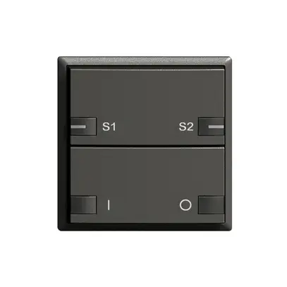 Kit frontal ON-OFF scène 1c/2t ZEP 60×60mm noir 
