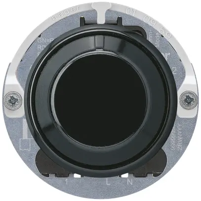 Varialuce rotativo universale Hager basico 20…400W/VA nero 