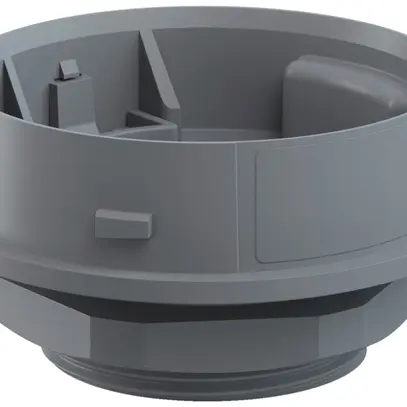Adattatore WERMA Mini EM, PG29, per colonna di segnalizzazione, grigio 